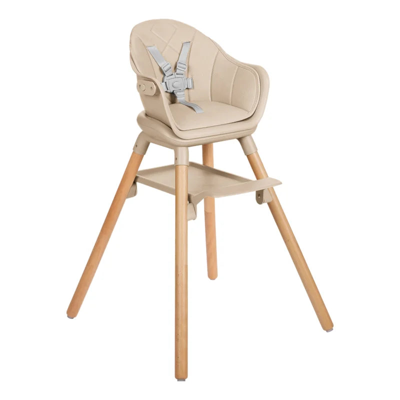 Cadeira Refeição 6 Em 1 Woody Beige - Kikka Boo