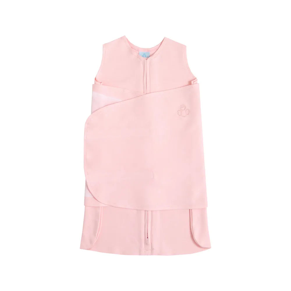 SACO DE DORMIR SWADDLE EM ALGODÃO EGÍPCIO ROSA PRIMAVERA - CASULO DE ANJO