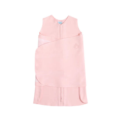 SACO DE DORMIR SWADDLE EM ALGODÃO EGÍPCIO ROSA PRIMAVERA - CASULO DE ANJO