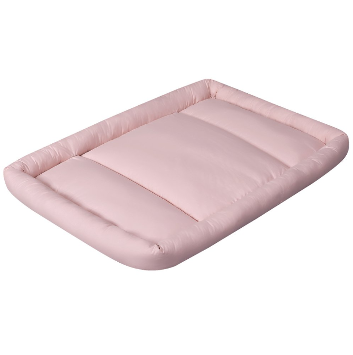 Colchonete Basic Dobrável 100% algodão Rose - Batistela Baby