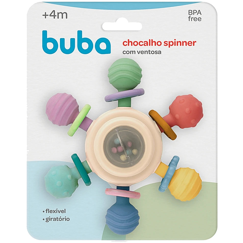 Mordedor Spinner com Ventosa - Buba