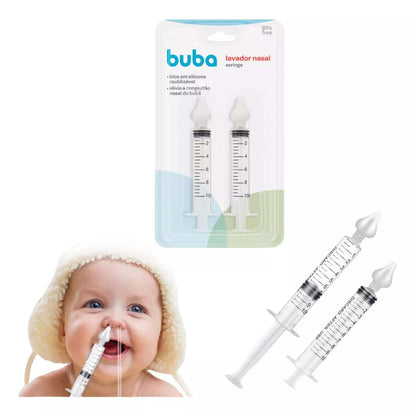 Lavador Nasal Seringa - Buba