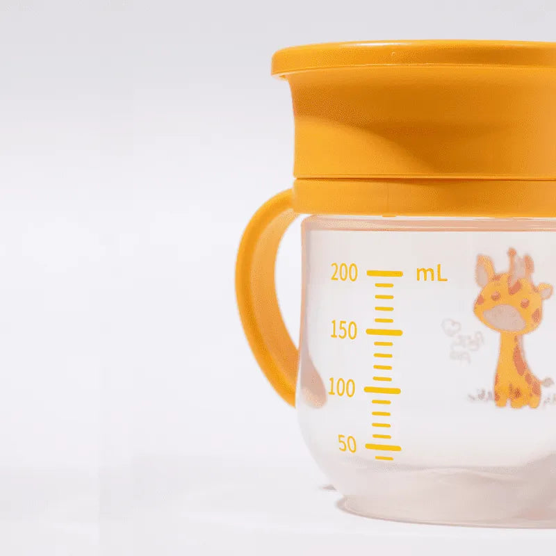 Copo De Treinamento 360° Com Alça Removível E Tampa 200ml Sol Petit Pia