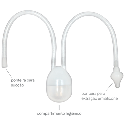 ASPIRADOR NASAL DE SUCÇÃO COM ESTOJO - BUBA ZOO