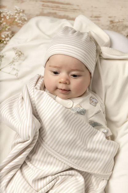 Gorro Baby Listrado - Pima Lima
