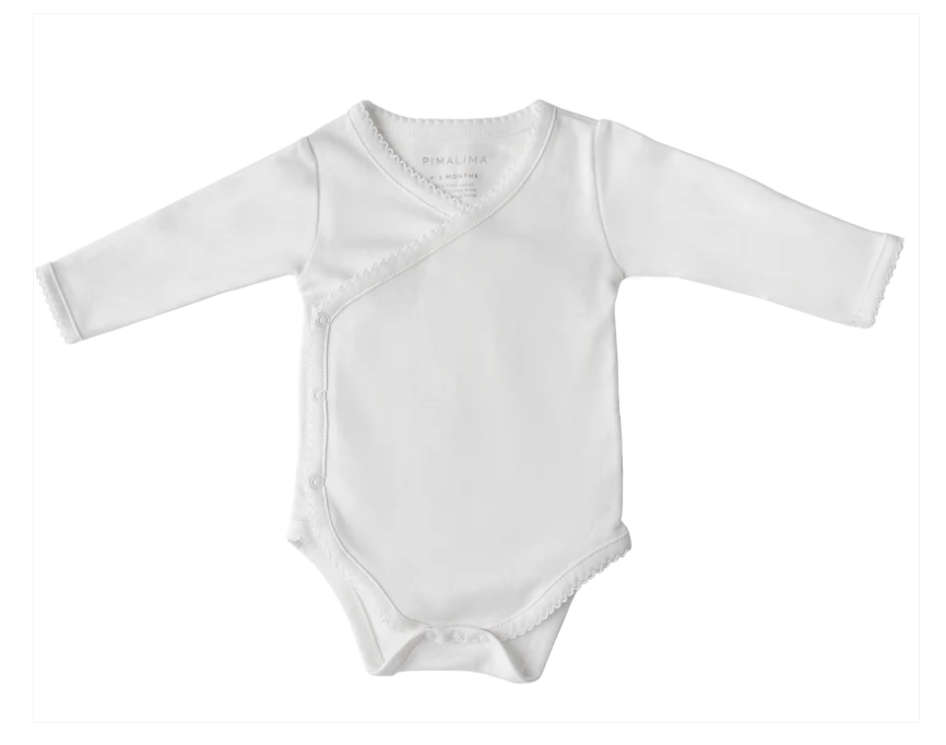 Body Kimono 100% Algodão Pima Off-White - Pima Lima