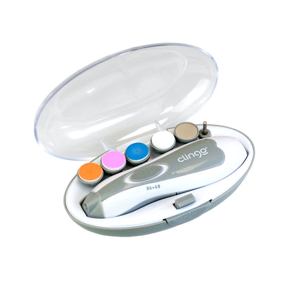 KIT MANICURE LIXA DE UNHA ELETRICA - CLINGO