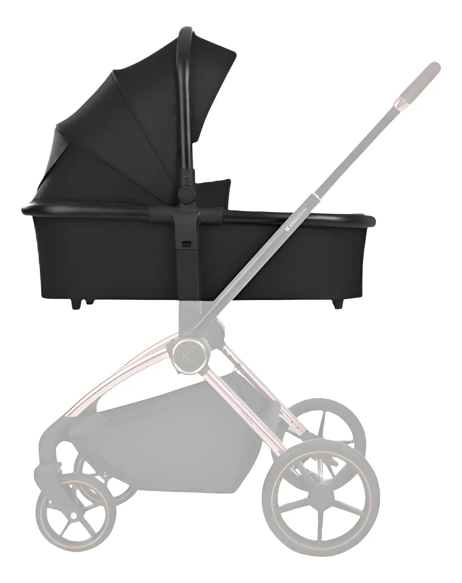Moisés Carrycot Go 2 Black - Kika Boo
