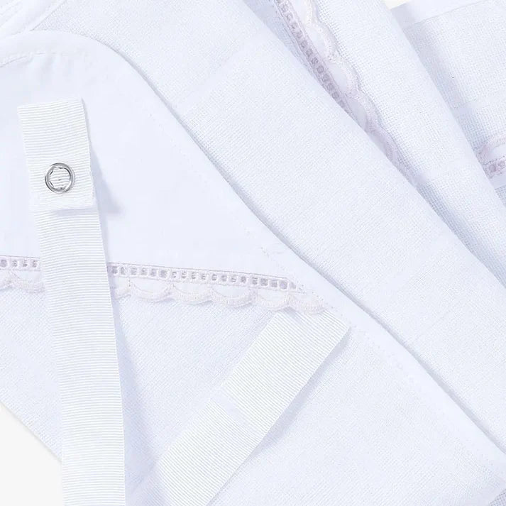 KIT FRALDA 1 OMBRO + 2 BOCA BORDADO - FIO A FIO