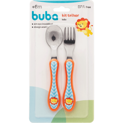 KIT TALHERES ANIMAL FUN - BUBA ZOO