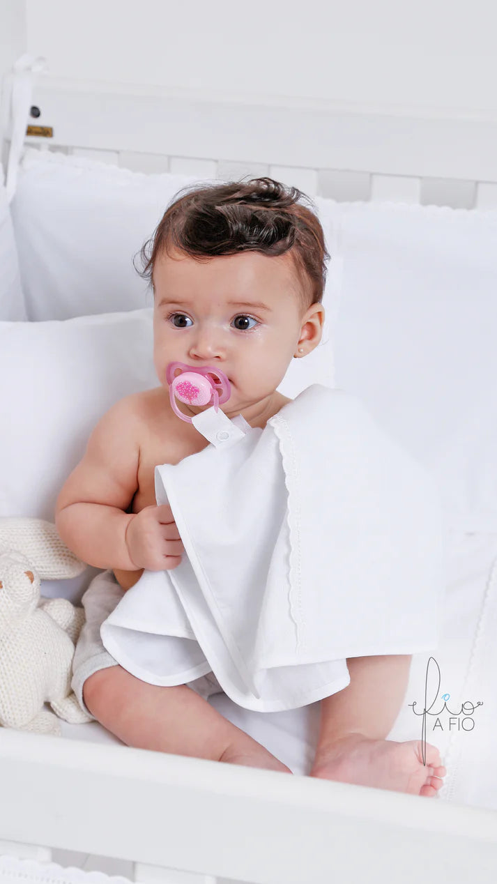 KIT FRALDA 1 OMBRO + 2 BOCA BORDADO - FIO A FIO