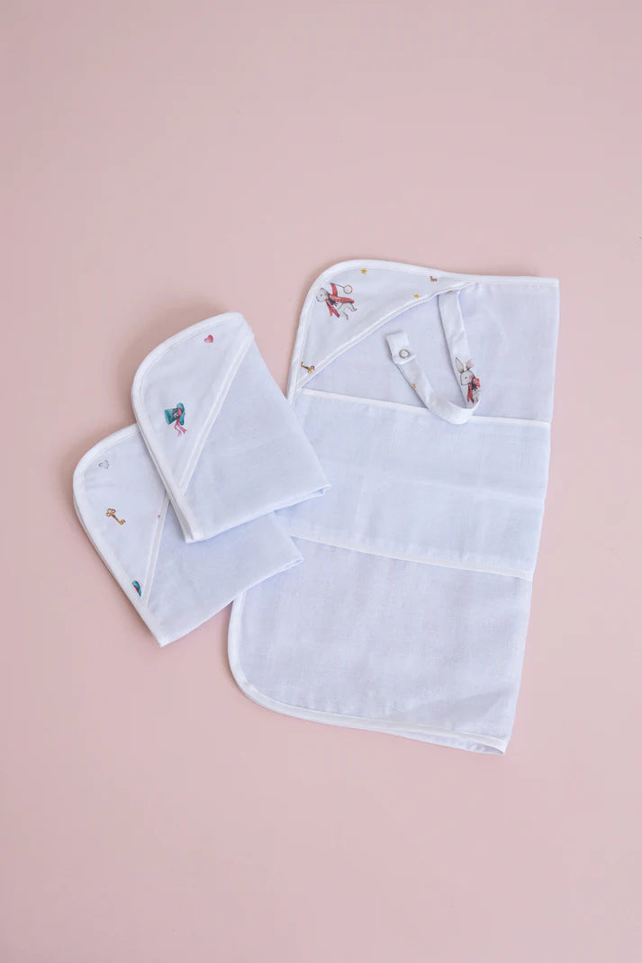 KIT FRALDA 1 OMBRO E 2 BOCA - COLEÇÃO ALICE - FIO A FIO