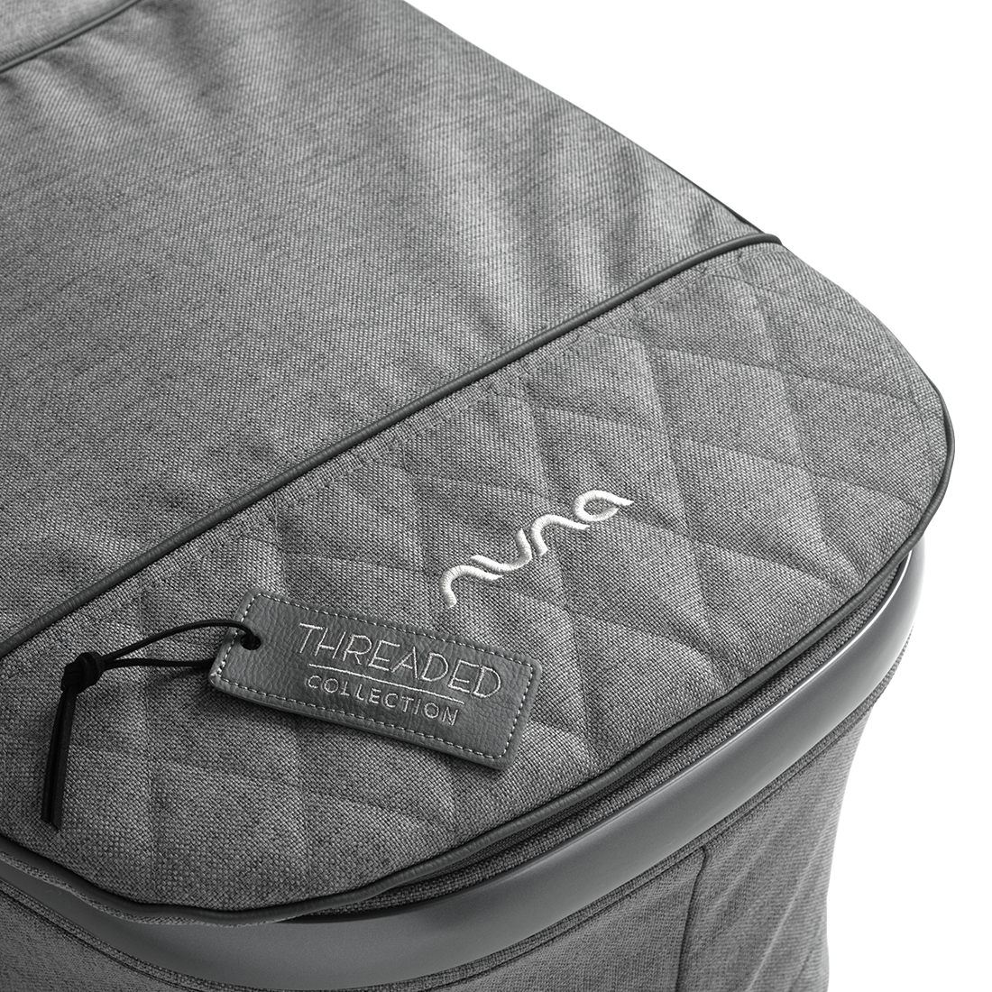 Carrinho e Moisés Demi Grow Cinza Threade - Nuna