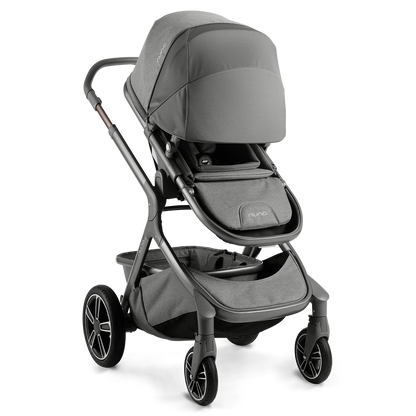 Carrinho e Moisés Demi Grow Cinza Threade - Nuna