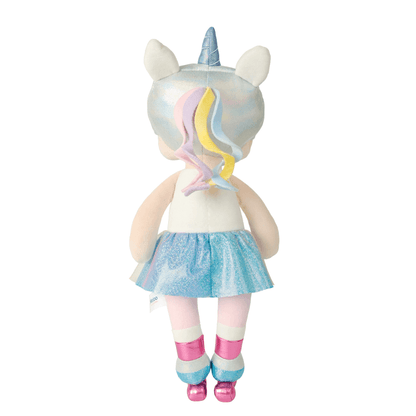 Boneca Ângela Unicórnio Patinadora 33cm - Metoo