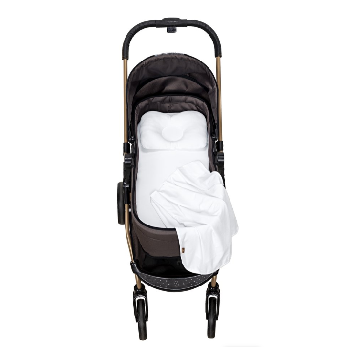 Colchonete para Moisés Cotton Branco - Batistela Baby