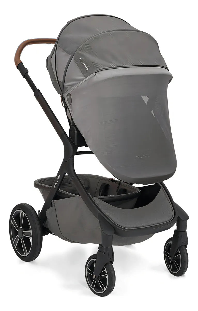 Carrinho Demi Grow Cinza Mescla Oxford - Nuna