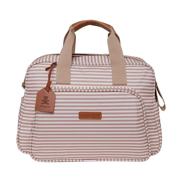 Bolsa Grande Crescer Caramelo Listrado - Pirulitando