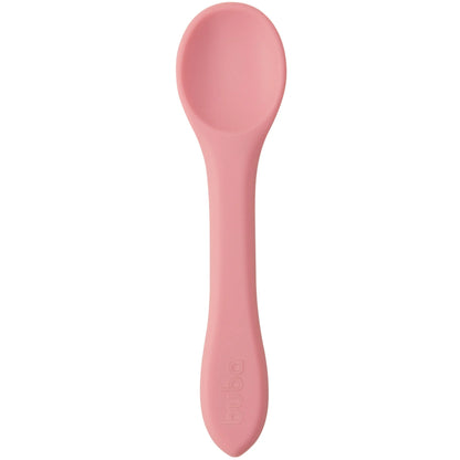 Colher Em Silicone Rosa - Buba