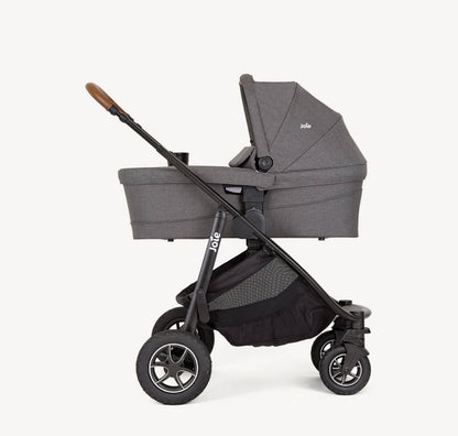 Trio Versatrax Cycle Shell Gray: Carrinho, Bbc E Moisés - Joie