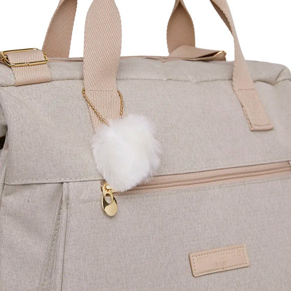 Bolsa Grande Aconchego Marfim - Pirulitando