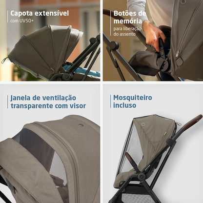 Carrinho Leona² Twillic Truff - Maxi-Cosi