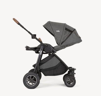 Trio Versatrax Cycle Shell Gray: Carrinho, Bbc E Moisés - Joie