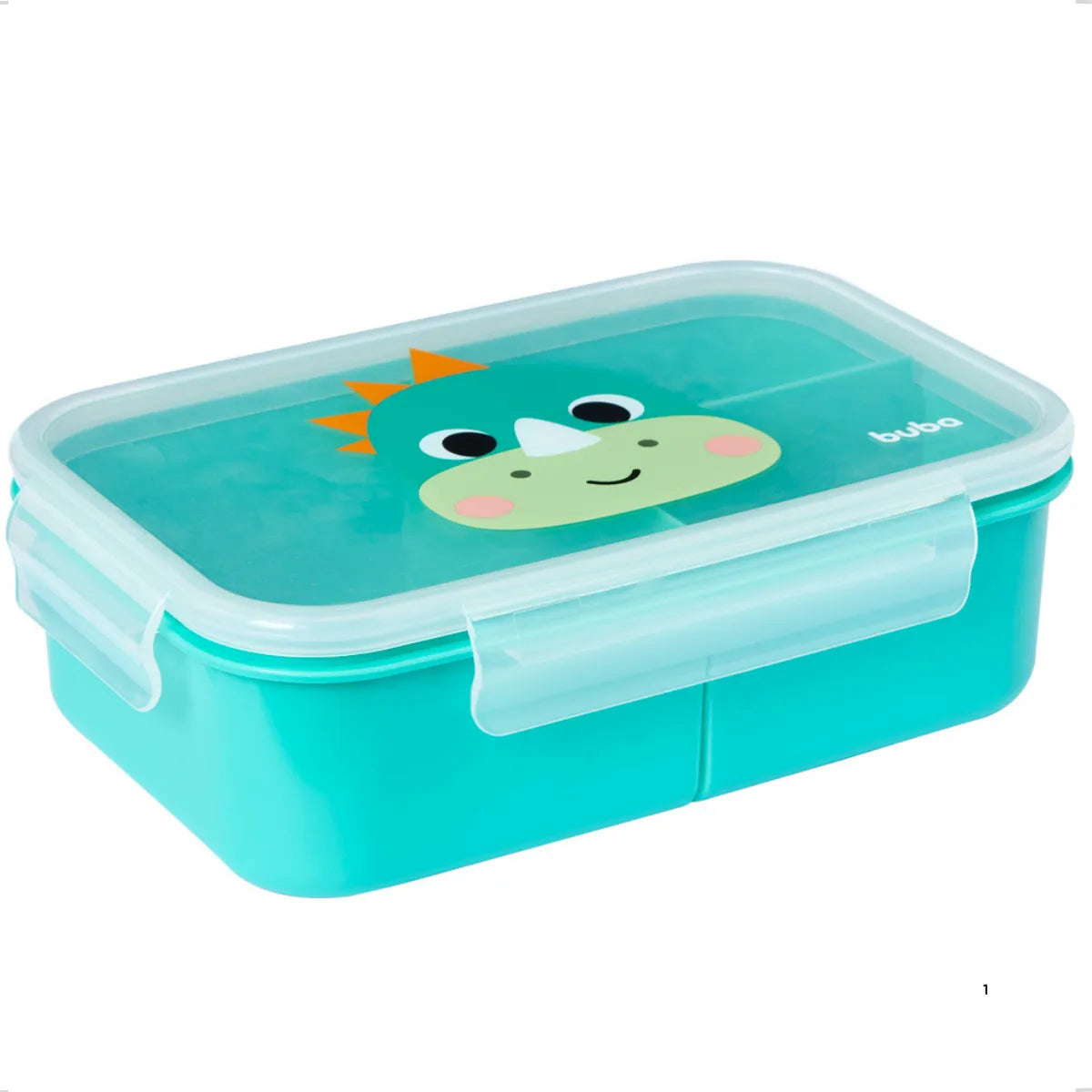 Lunchbox Com Divisórias Dino - Buba
