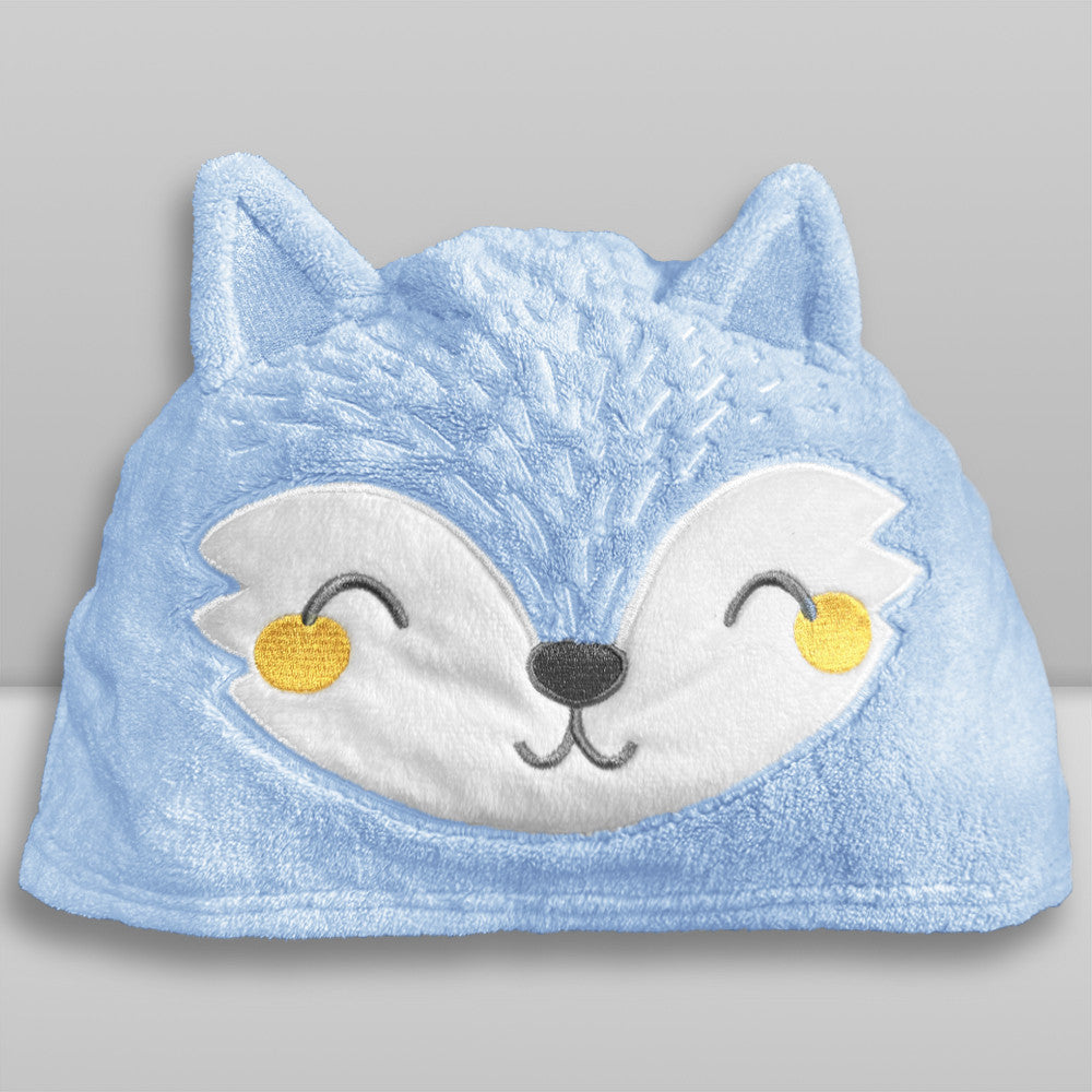 Toalha Power Sec Animada Raposa Azul - Laço Bebê