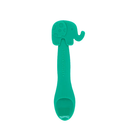 Colher em Silicone Elefante Ollie - Marcus & Marcus