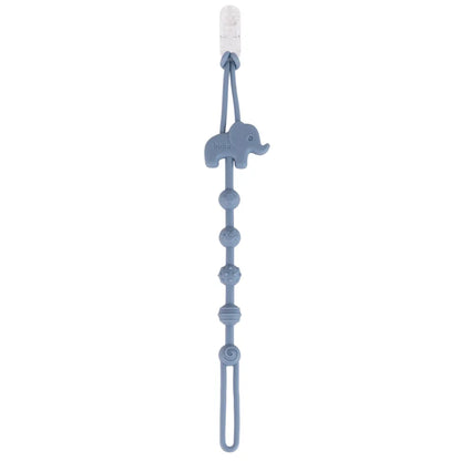 Prendedor De Chupeta Em Silicone Cloudy Elefante - Buba