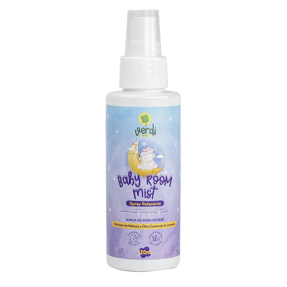Baby Room Mist Spray Relaxante Aromaterapêutico  - Verdi Natural
