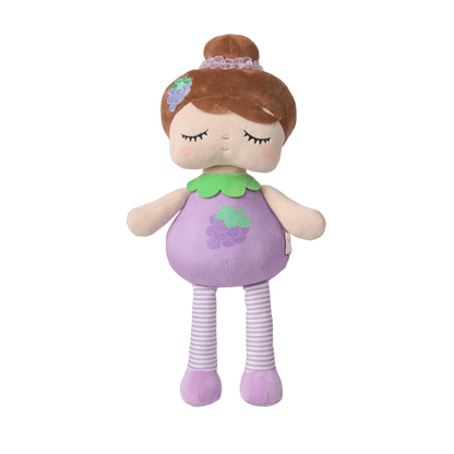Boneca Com Caixa Ângela Frutas Uvinha 33cm - Metoo