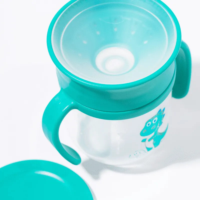 Copo De Treinamento 360° Com Alça Removível E Tampa 200ml Leo Petit Pia