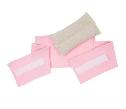 Cinta Térmica Herbal Para Cólica Rosa - Buba