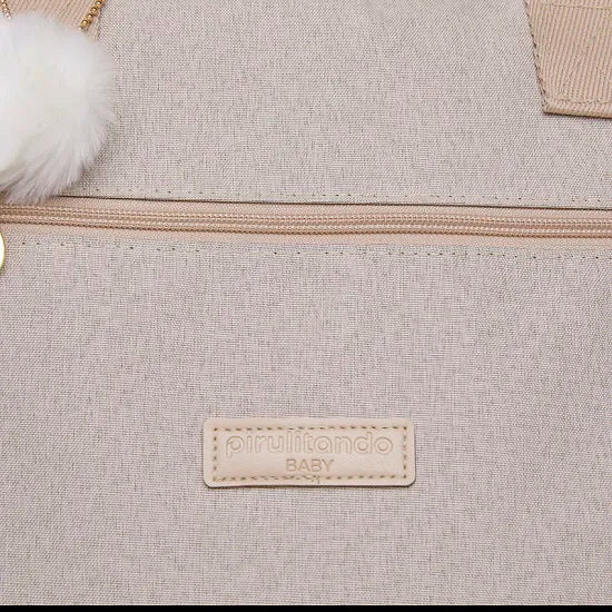 Bolsa Grande Aconchego Marfim - Pirulitando