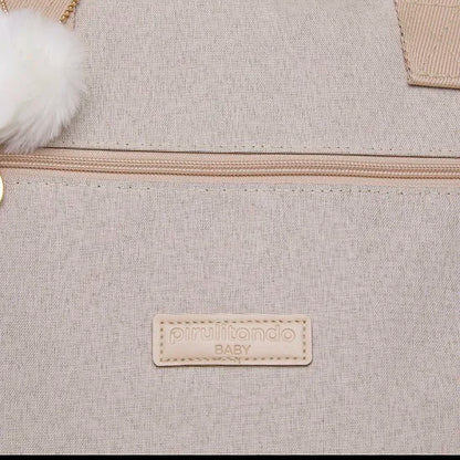 Bolsa Grande Aconchego Marfim - Pirulitando