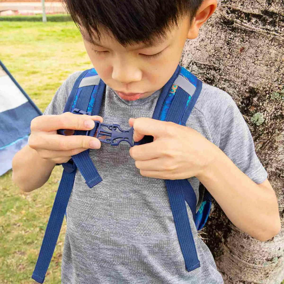 Mochila Escolar 2 Em 1 - Marcus E Marcus  - Azul