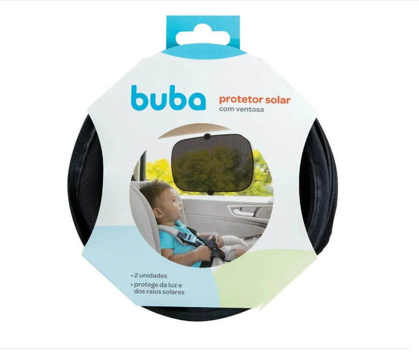 Kit 2 Protetores Solares Para Carro Black - Buba