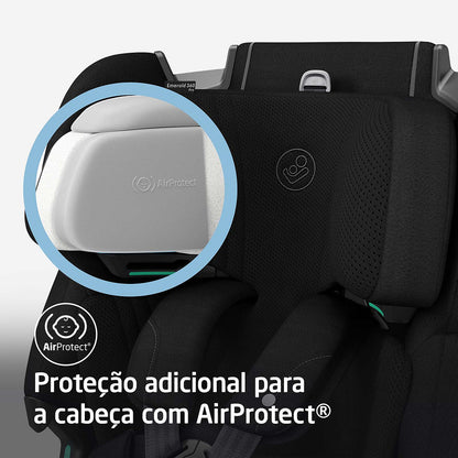Cadeirinha Emerald Pro Max Authent Black - Maxi Cosi