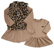 Vestido com Colete Marrom - Grow Up