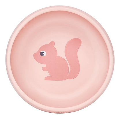Bowl Em Silicone Com Ventosa Cloudy Esquilo - Buba