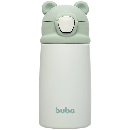 Copo Térmico Parede Dupla Ursinho Verde - Buba