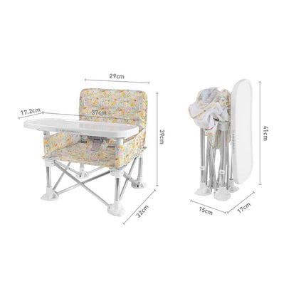 Cadeira Baby Outdoor  Dobrável Rosa Até 15 Kg - Marcus e Marcus