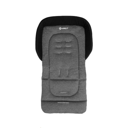 ALMOFADA PARA CARRINHO SAFECOMFORT DUPLA FACE PRETA - SAFETY 1st