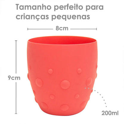 Copo Treinamento 200ml Leão Marcus - Marcus E Marcus