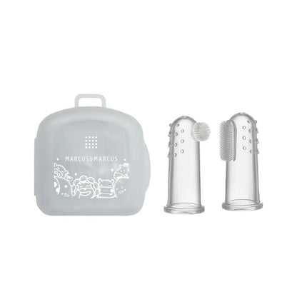 Kit Com 2 Dedeiras Em Silicone Com Caixa Armazenagem -Marcus E Marcus