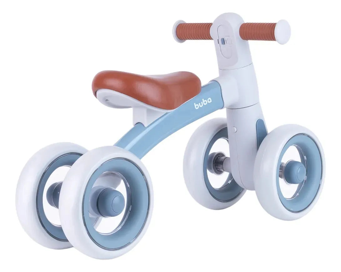 Bicicleta De Equilíbrio Com Luz Azul- Buba