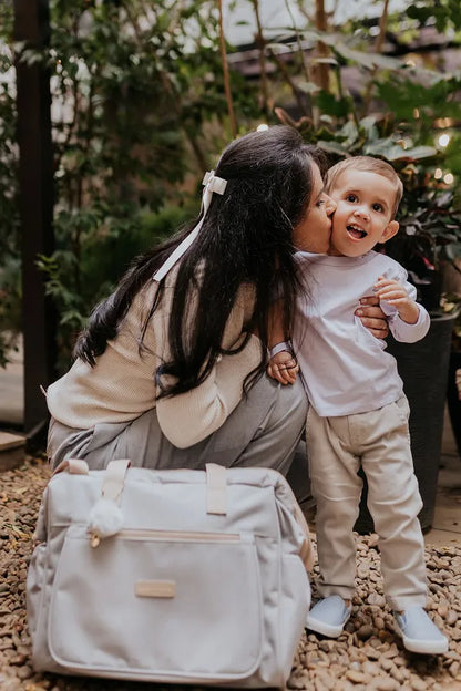 Bolsa Grande Aconchego Marfim - Pirulitando