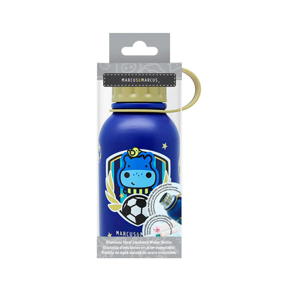 Garrafa Térmica em Inox Futebol 350ml - Marcus & Marcus